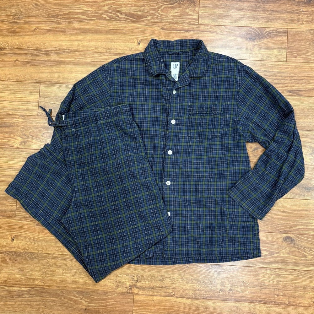 Vintage GAP Body Men’s Plaid Pajama Set